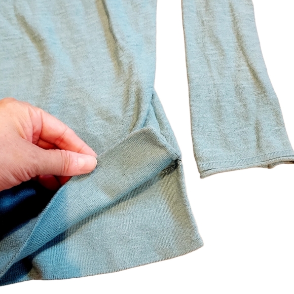 VINCE Cotton Lightweight Oversized Sweater, size XS - Picture 2 of 7